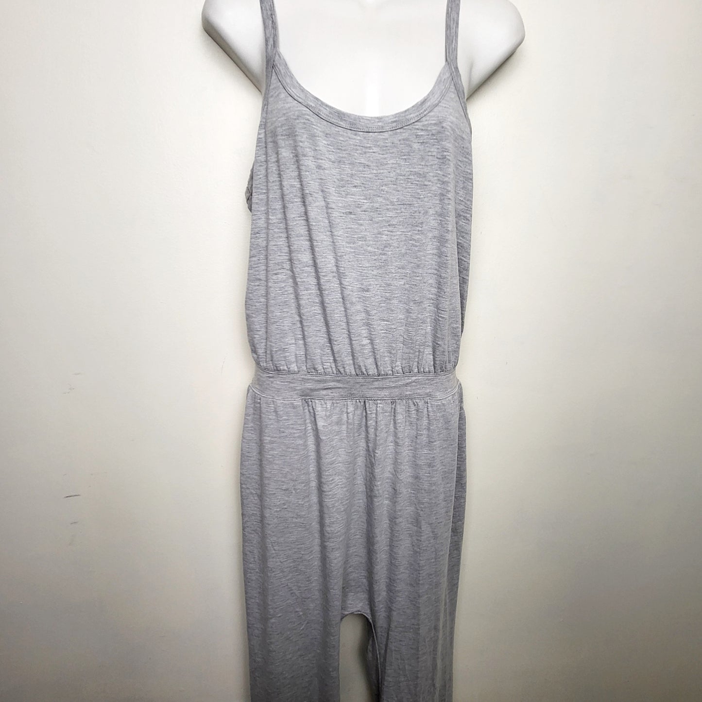 CMCRD2 - Spiritual Gangster grey "Maxin' Relaxin" Triblend Jumpsuit. Size medium