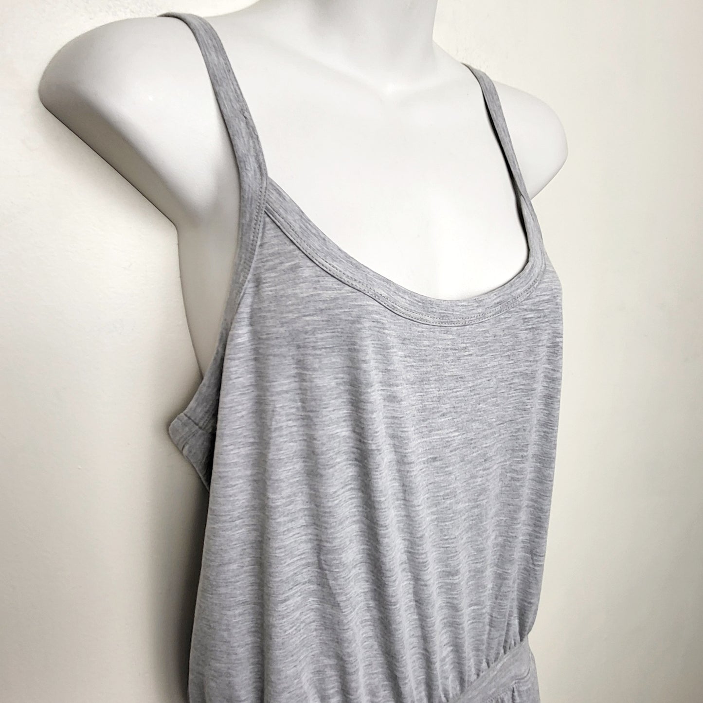 CMCRD2 - Spiritual Gangster grey "Maxin' Relaxin" Triblend Jumpsuit. Size medium