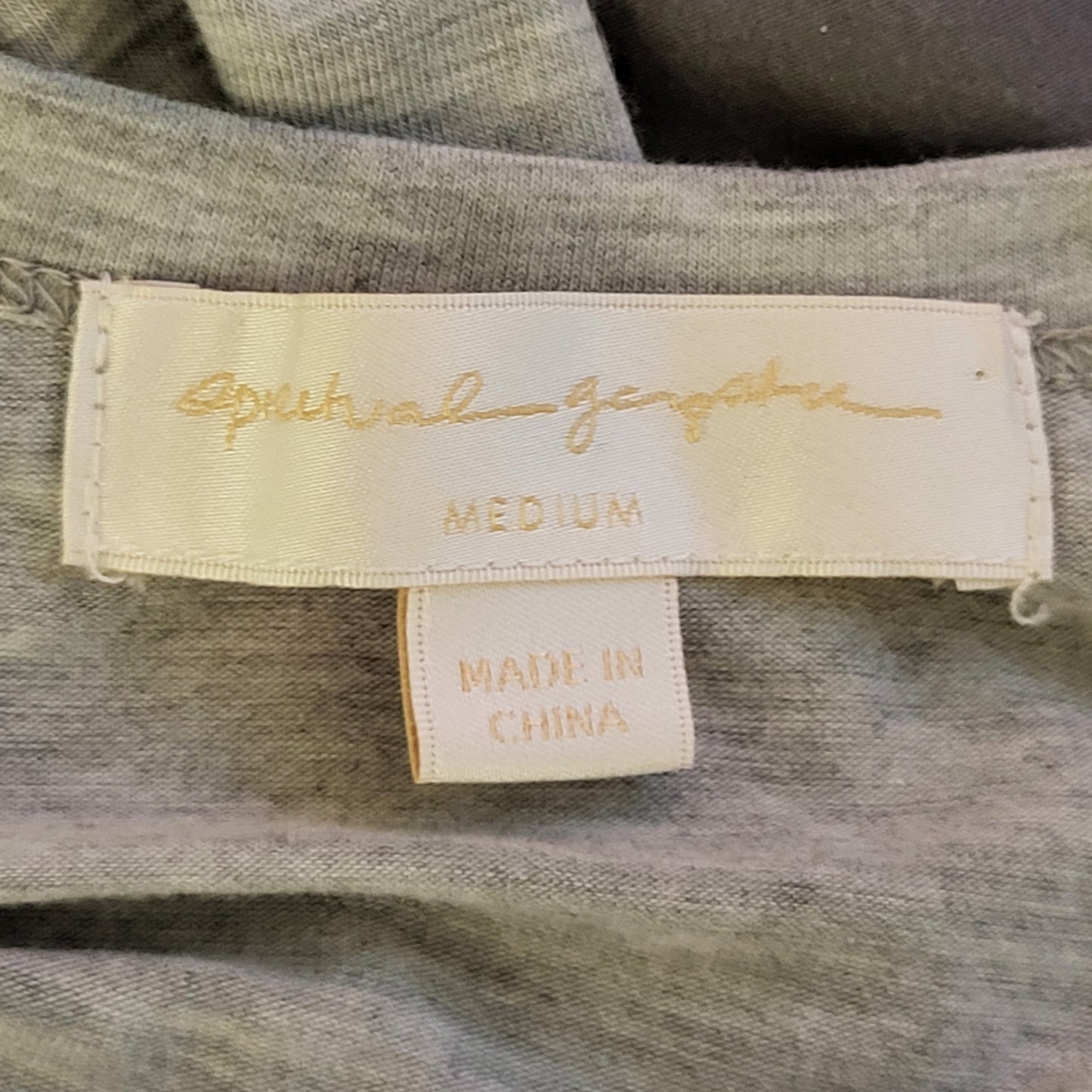 CMCRD2 - Spiritual Gangster grey "Maxin' Relaxin" Triblend Jumpsuit. Size medium