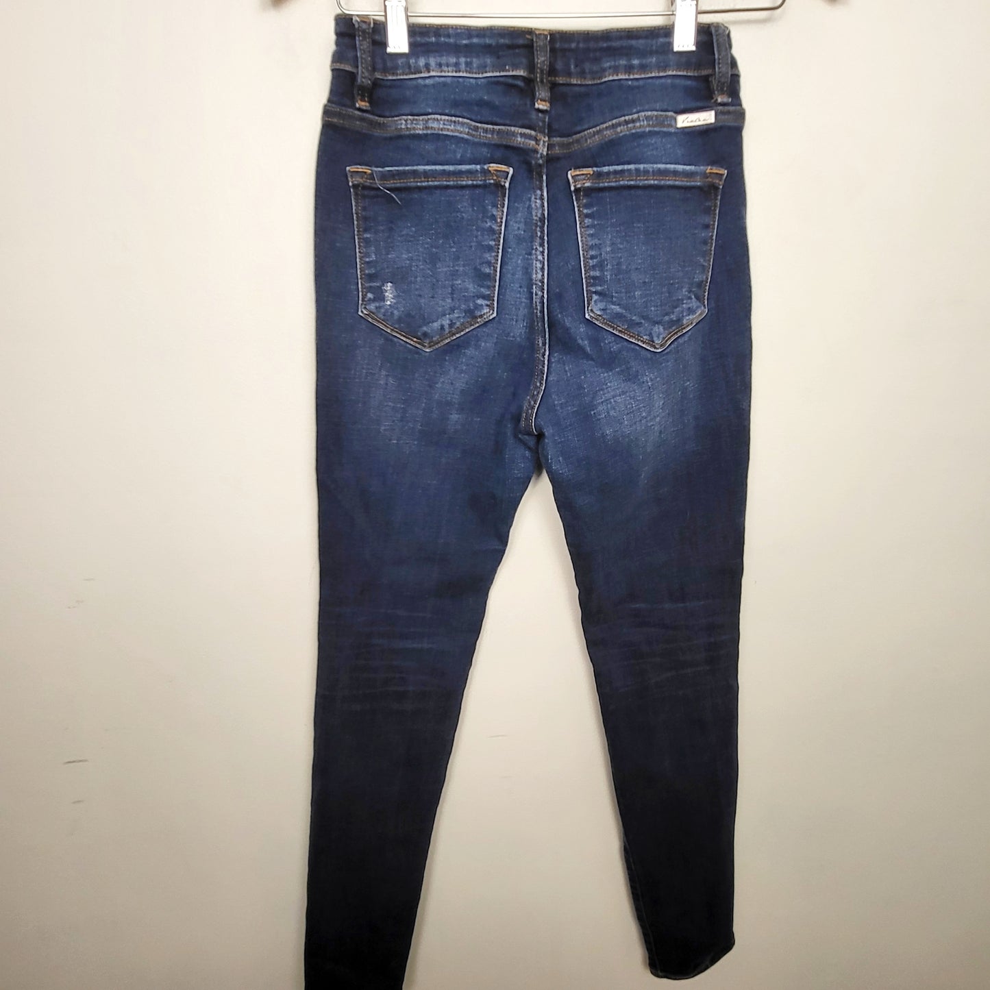 CMCRD2 - Kancan high-rise distressed skinny jeans. Size 27