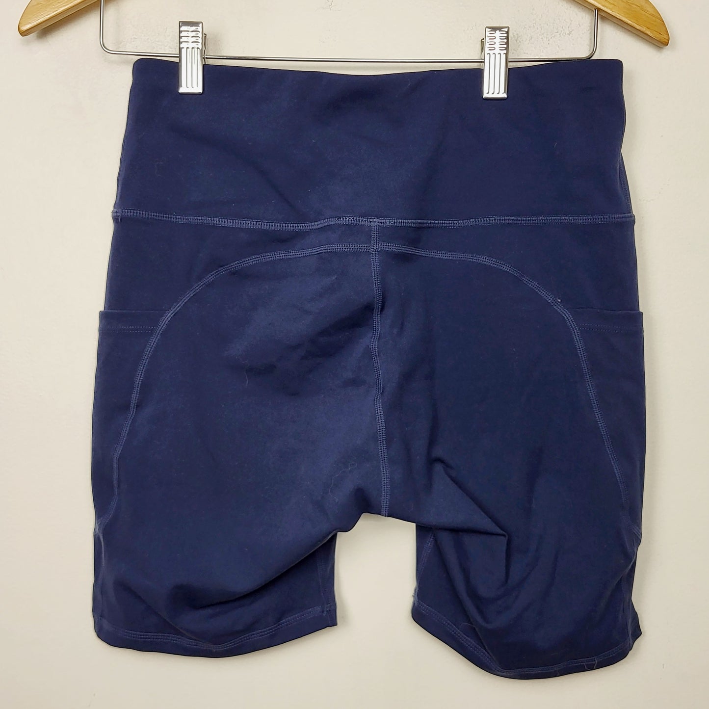 JLMB2 - Navy spandex bicycle shorts. Size medium