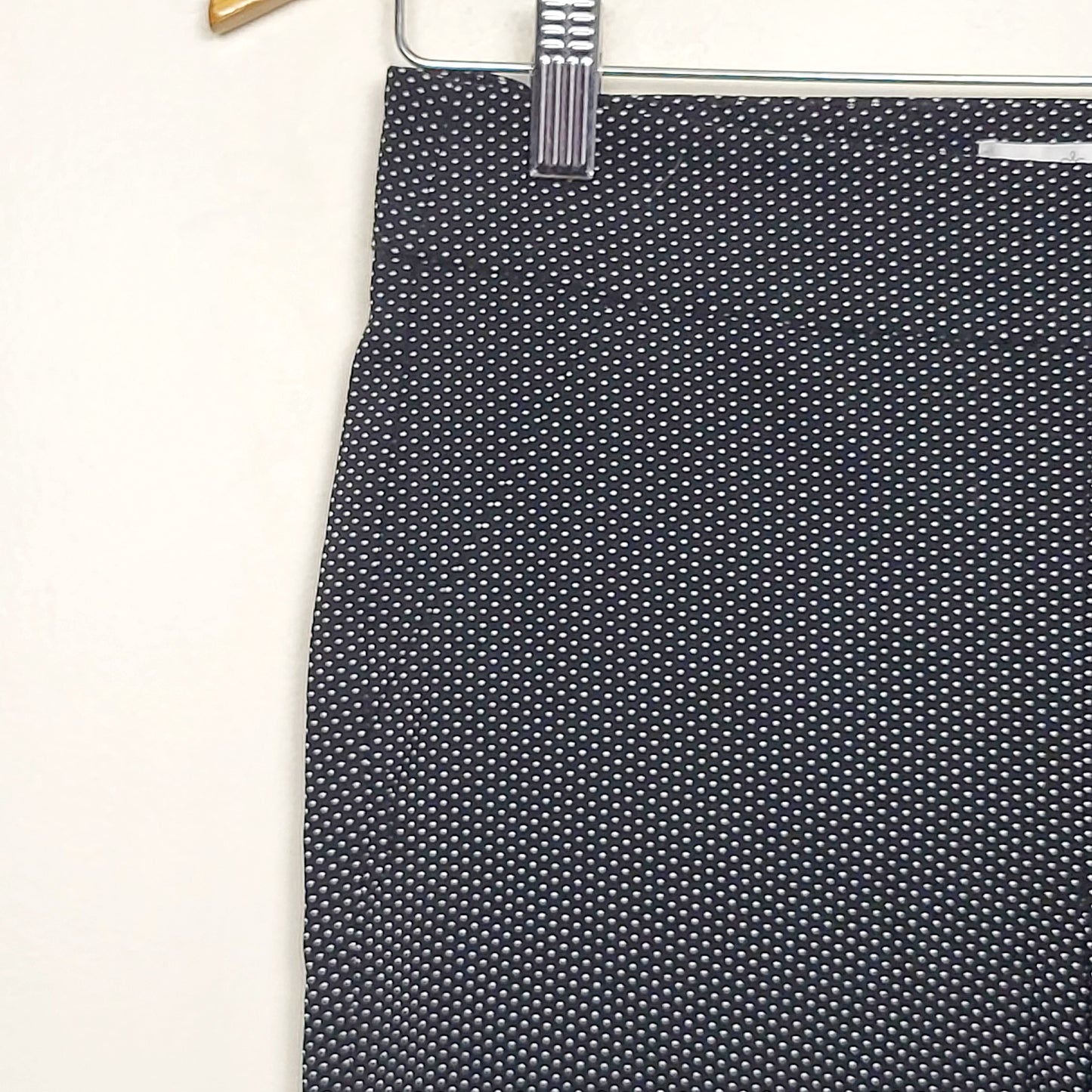 RHW1 - Camber and Grace black polka dot "City Legging" pants. Size medium