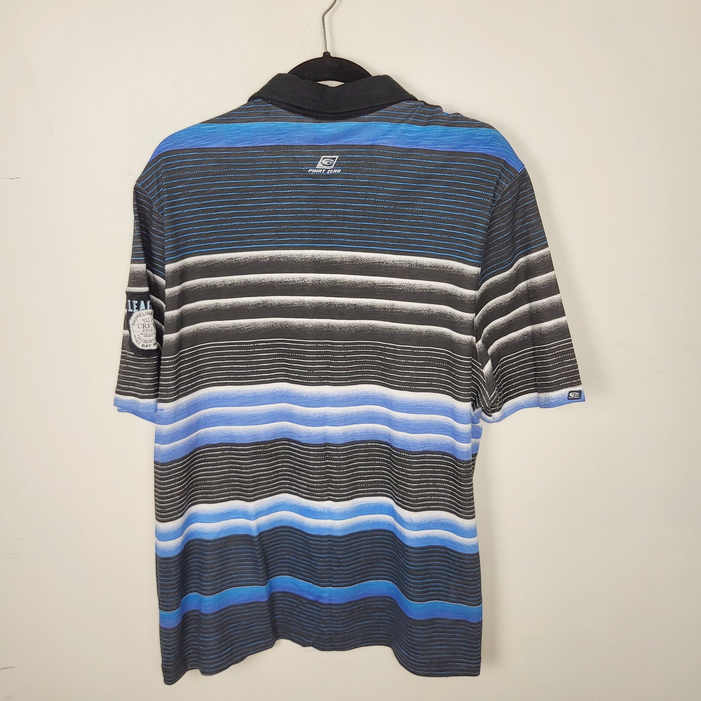 JUDR1 - Point Zero collared t-shirt. Men's size XL (measures more like a large)