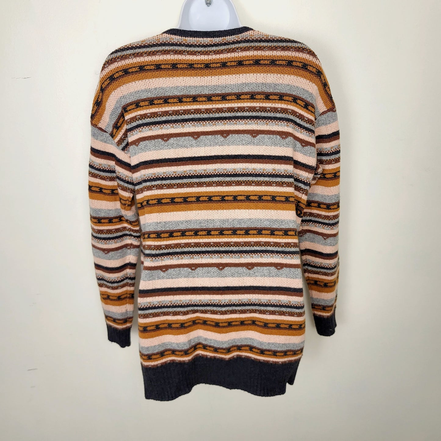 AMRO1 - XXI striped cardigan sweater. Size medium