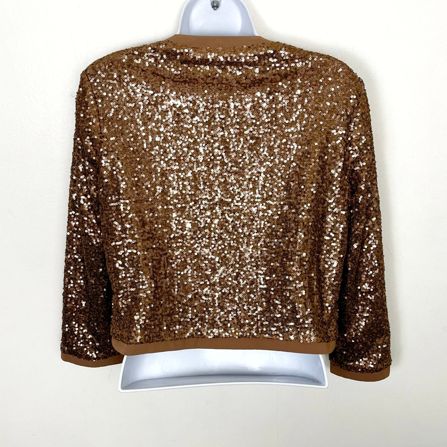 KMRY1 - Forever 21 sequin mesh jacket. Size small