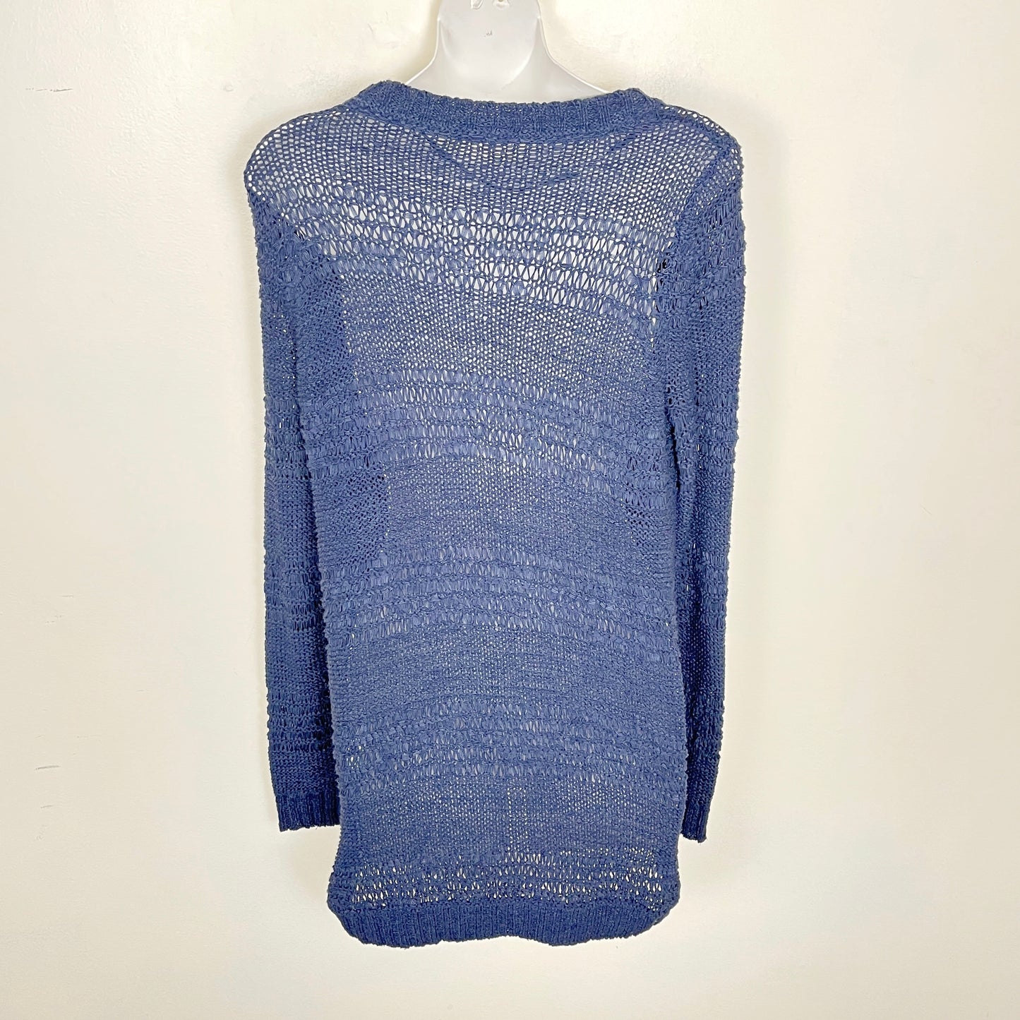 MBRS2 - Nosiy May blue loose knit sweater. Size medium