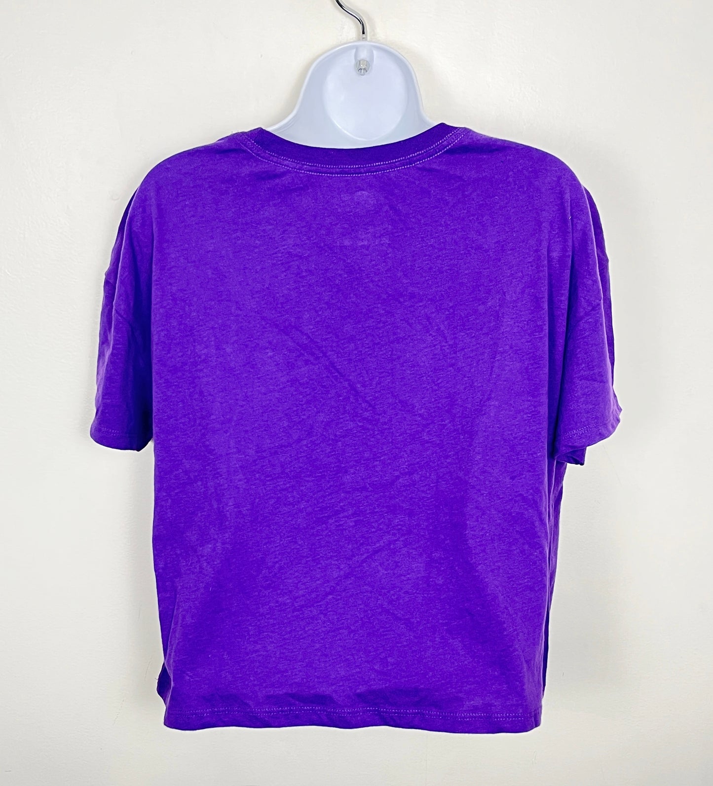 MBRS2 - NEW - Old Navy purple loose fit cropped NASA t-shirt. Size large