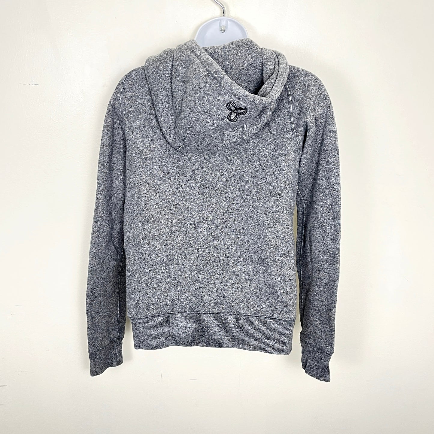 KMRY2 - TNA grey fleecy lined zip up hoodie. Size XS