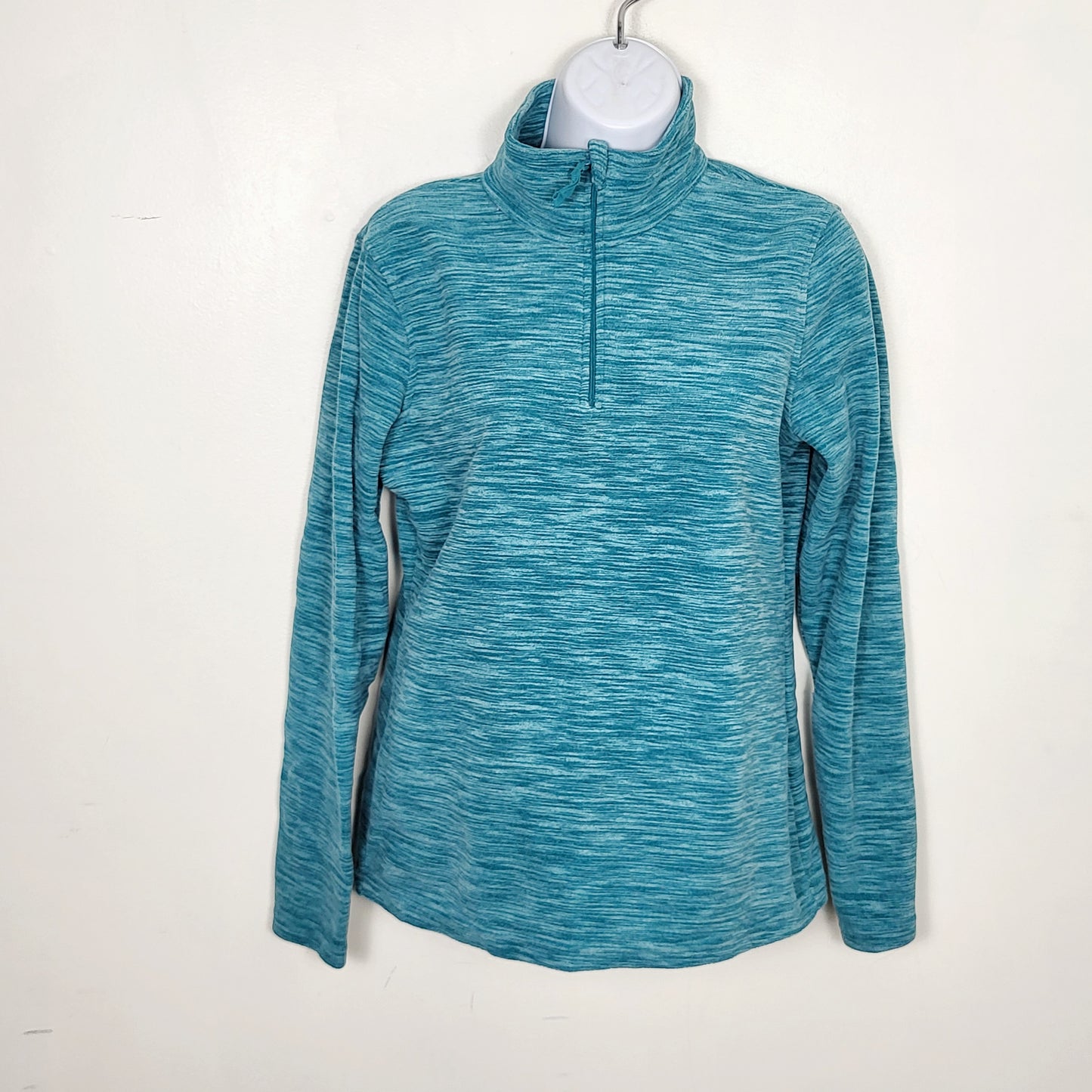 JECH1 - Mountain Warehouse teal half zip fleece pullover. Size small