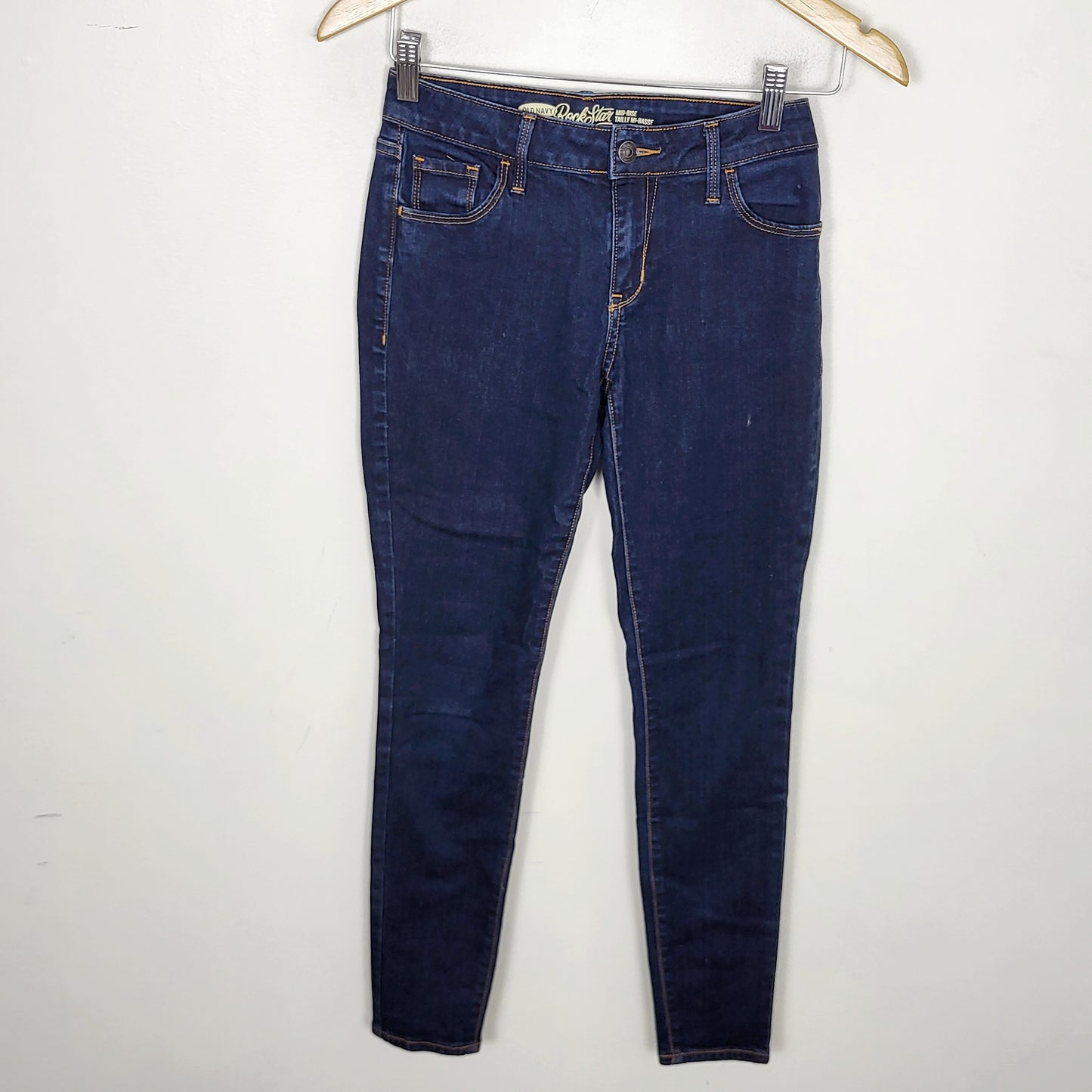 JECH1 - Old Navy mid-rise rockstar jeggings. Size 2