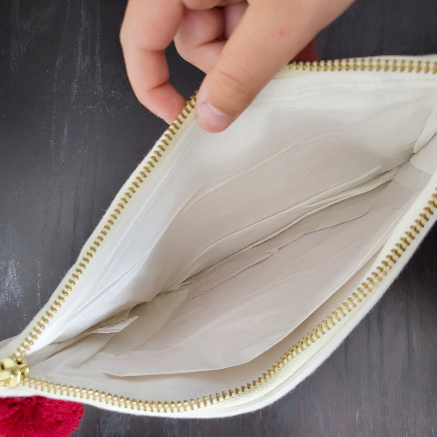 JECH1 - NEW - Paper Source "I Teach, What's Your Superpower?" pouch