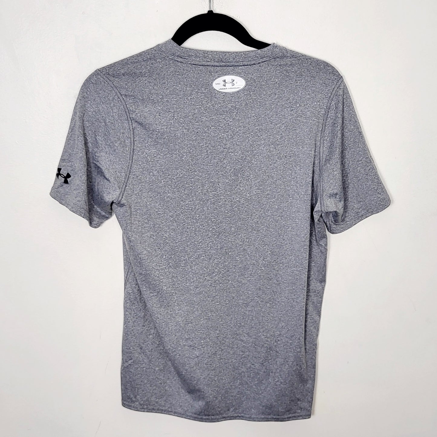 CFTZ - Under Armour grey fitted heatgear t-shirt. Size medium