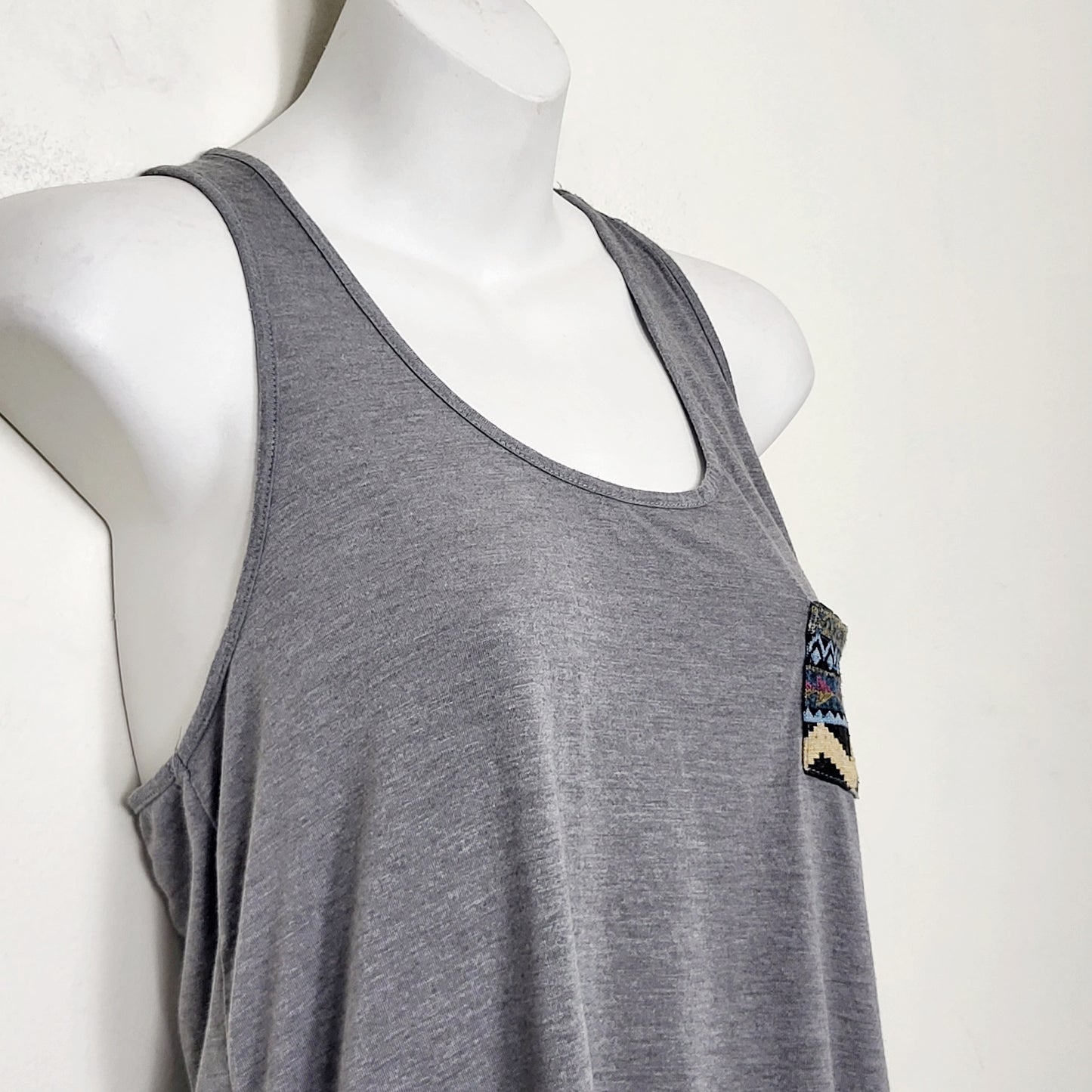 CFTZ - Kismet grey tank top. Size small