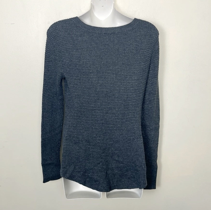 CFTZ - Kismet blue waffle knit top. Size medium