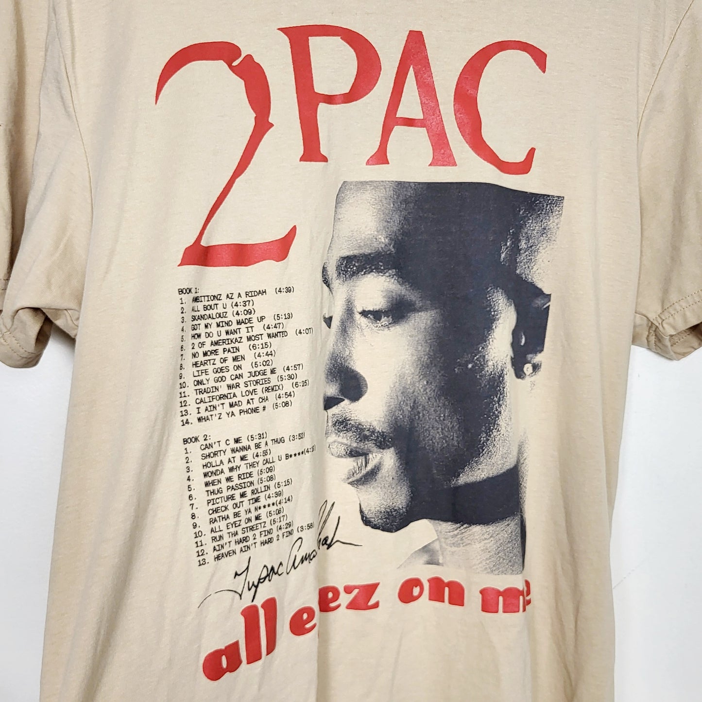NOFF2 - Bravado 2Pac t-shirt. Size large