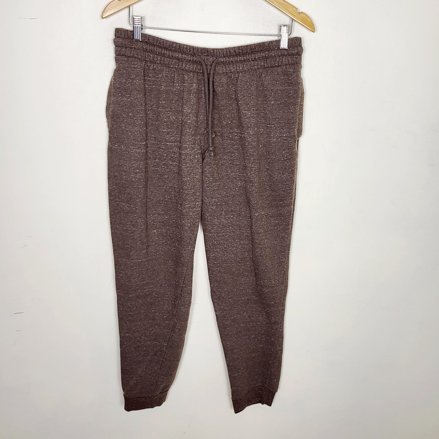 NOFF2 - George brown fleecy lined joggers. Men's size medium