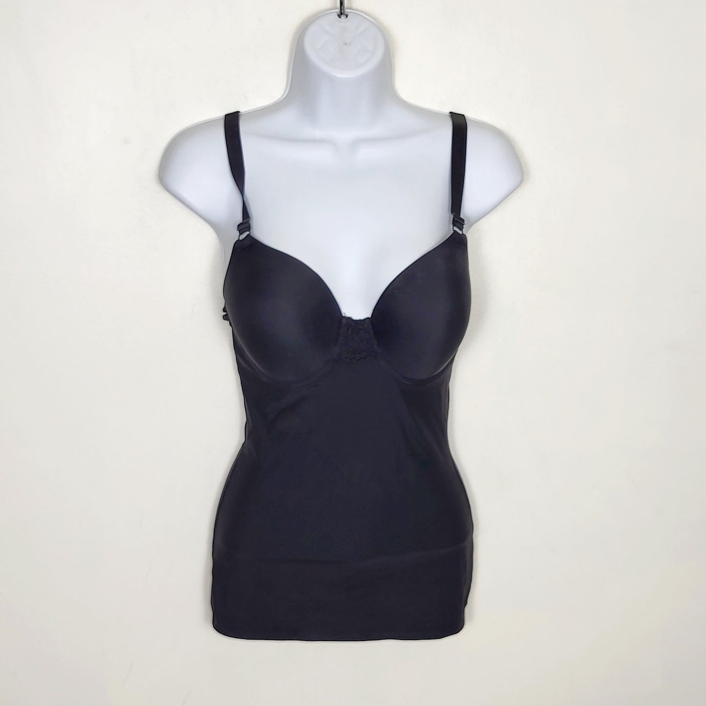 CKLB - Shapeez Tankee long black shapewear tank top. Size medium