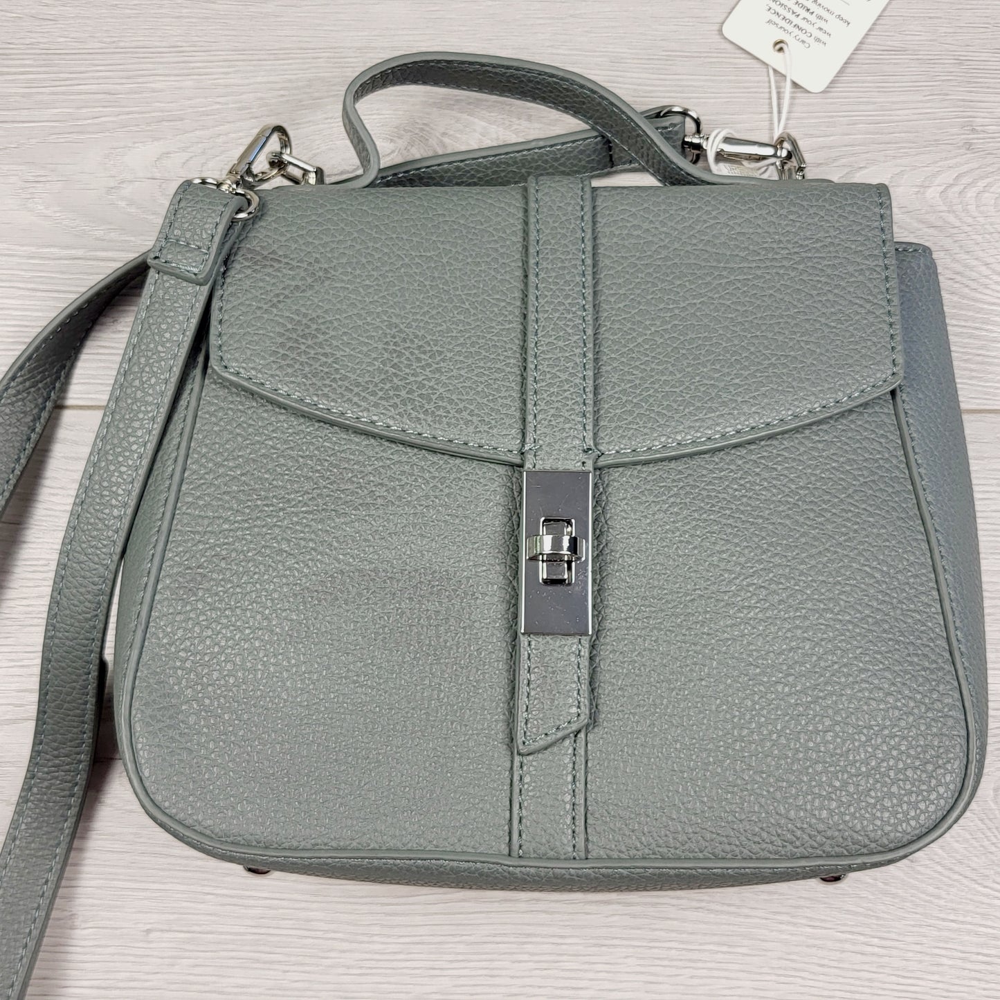 AMLE1 - NEW - Urban Expressions pebble vegan leather crossbody bag