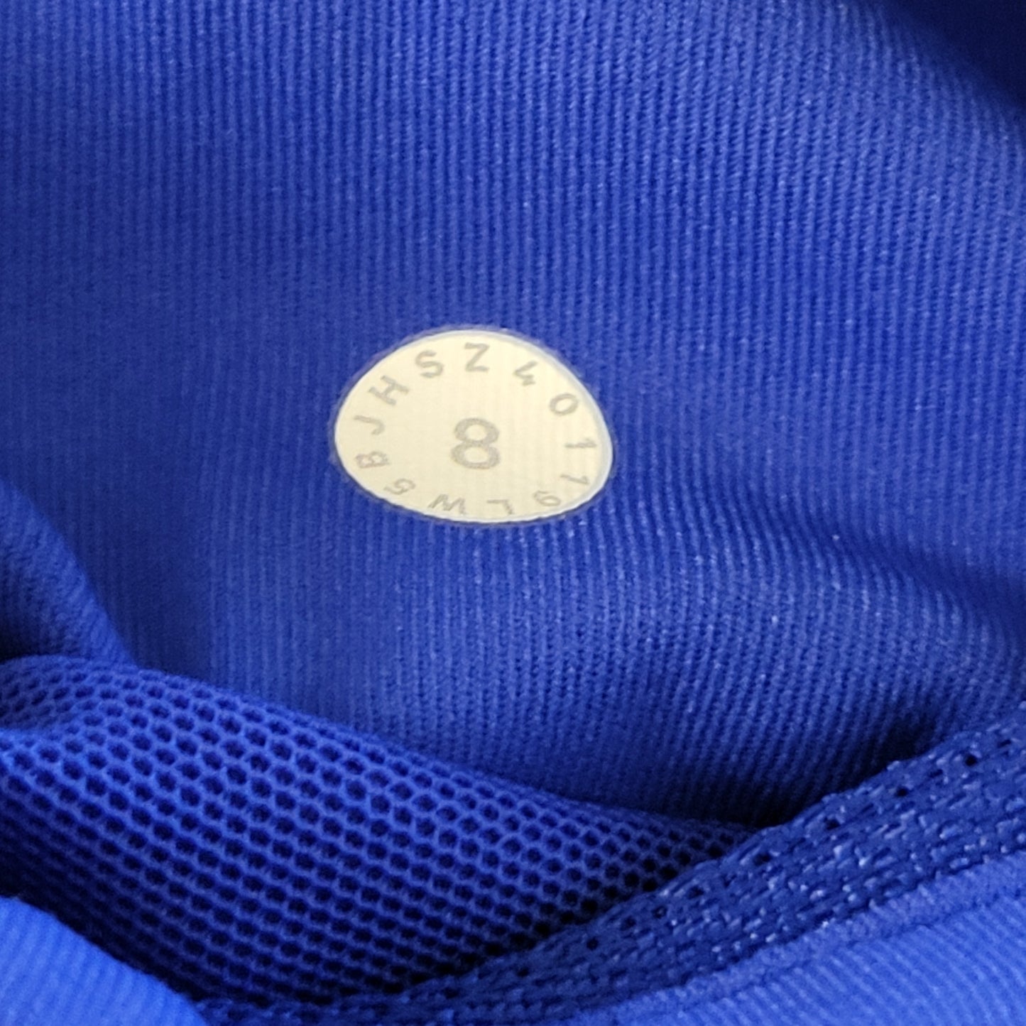 BBIN1 - Lululemon Speed Up Tights in Jet Stream blue. Size 8
