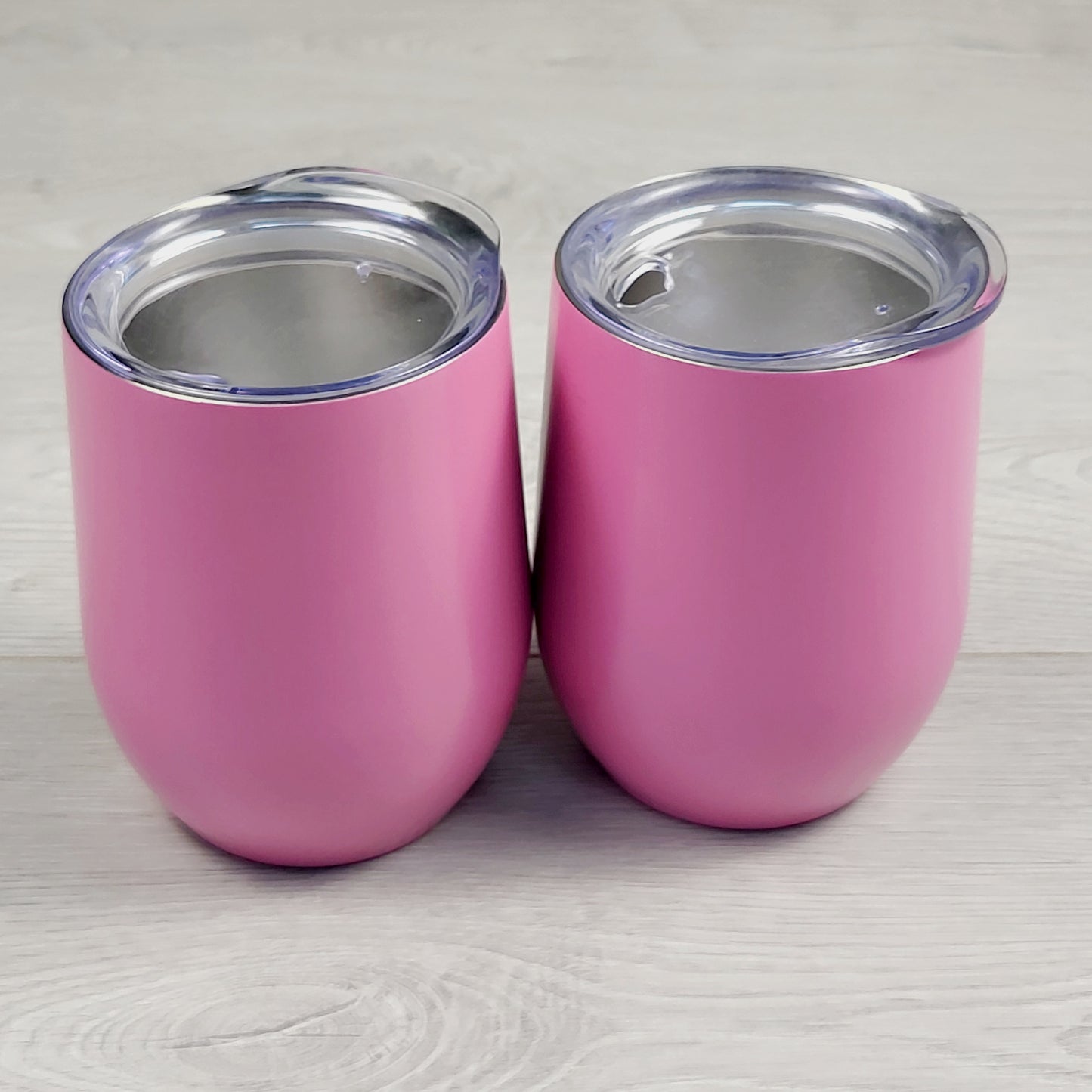 BBIN1 - Pink stainless steel 10 oz tumblers - price is per piece