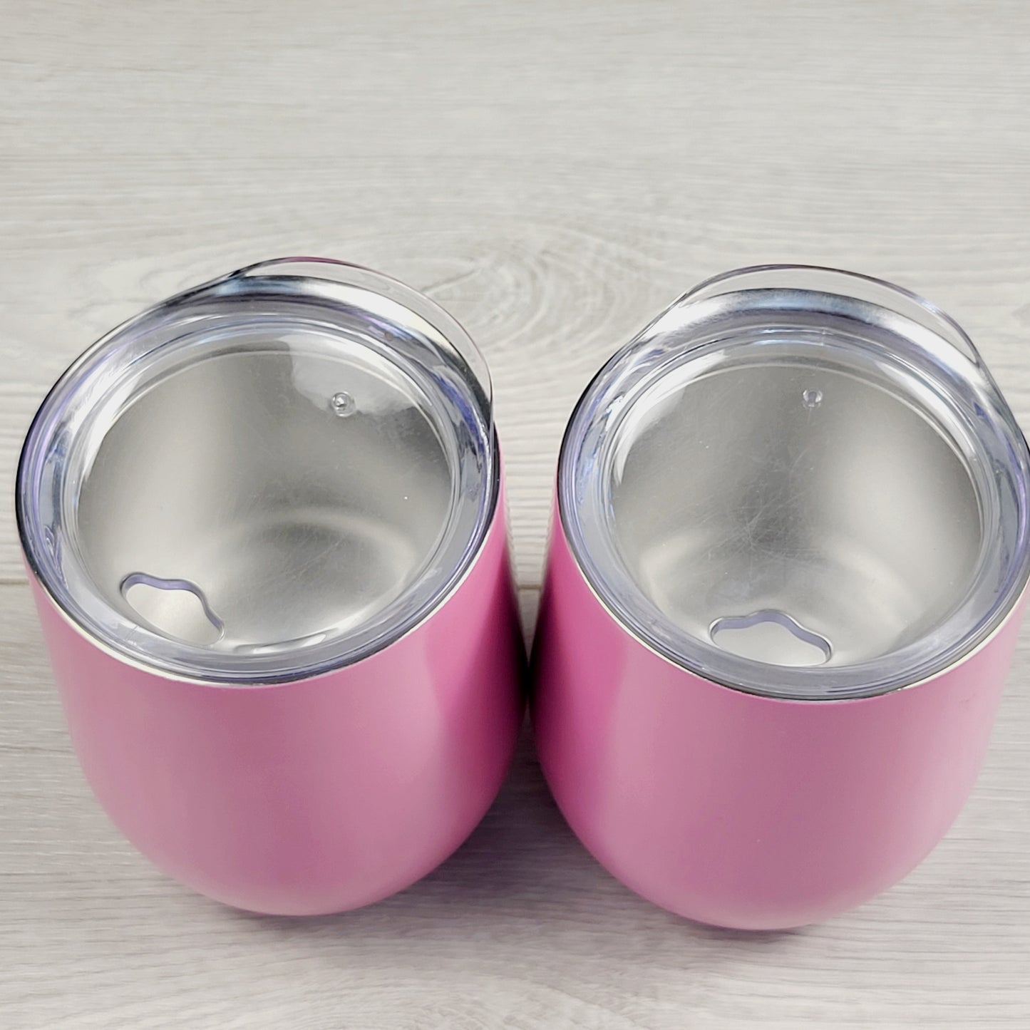 BBIN1 - Pink stainless steel 10 oz tumblers - price is per piece