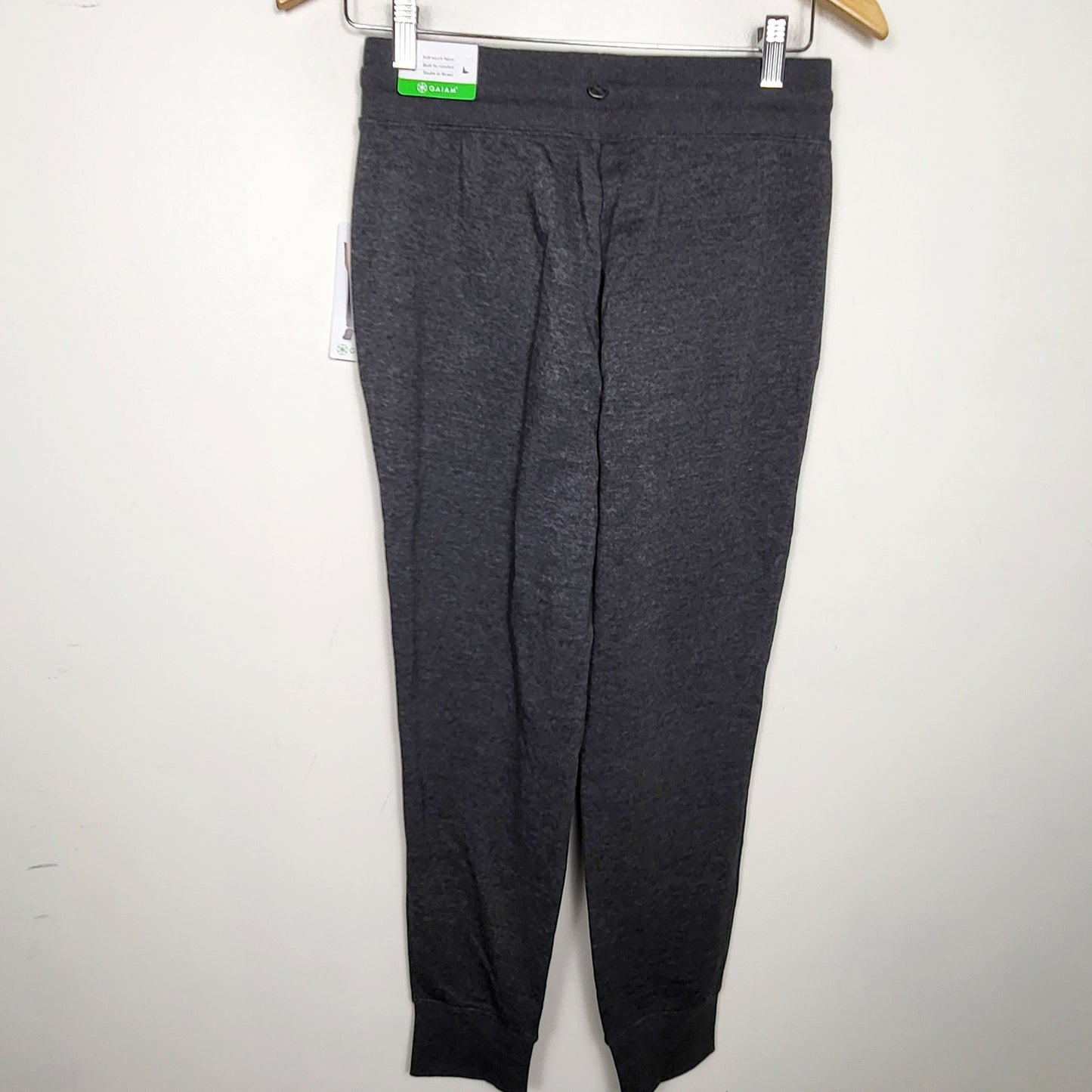 DZAV2 - NEW - Gaiam grey fleecy lined joggers. Size XS