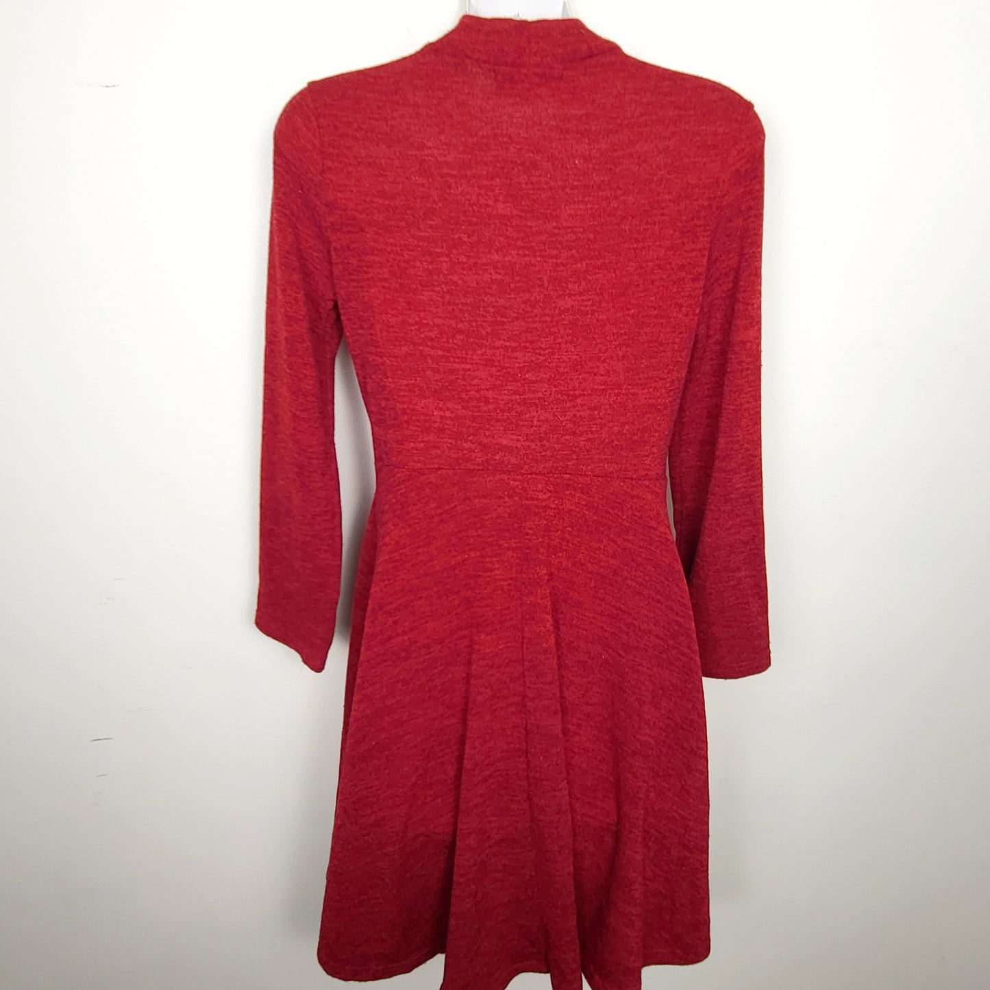 JKZ2 - Papillon red knit fit and flare dress. Size small ๐