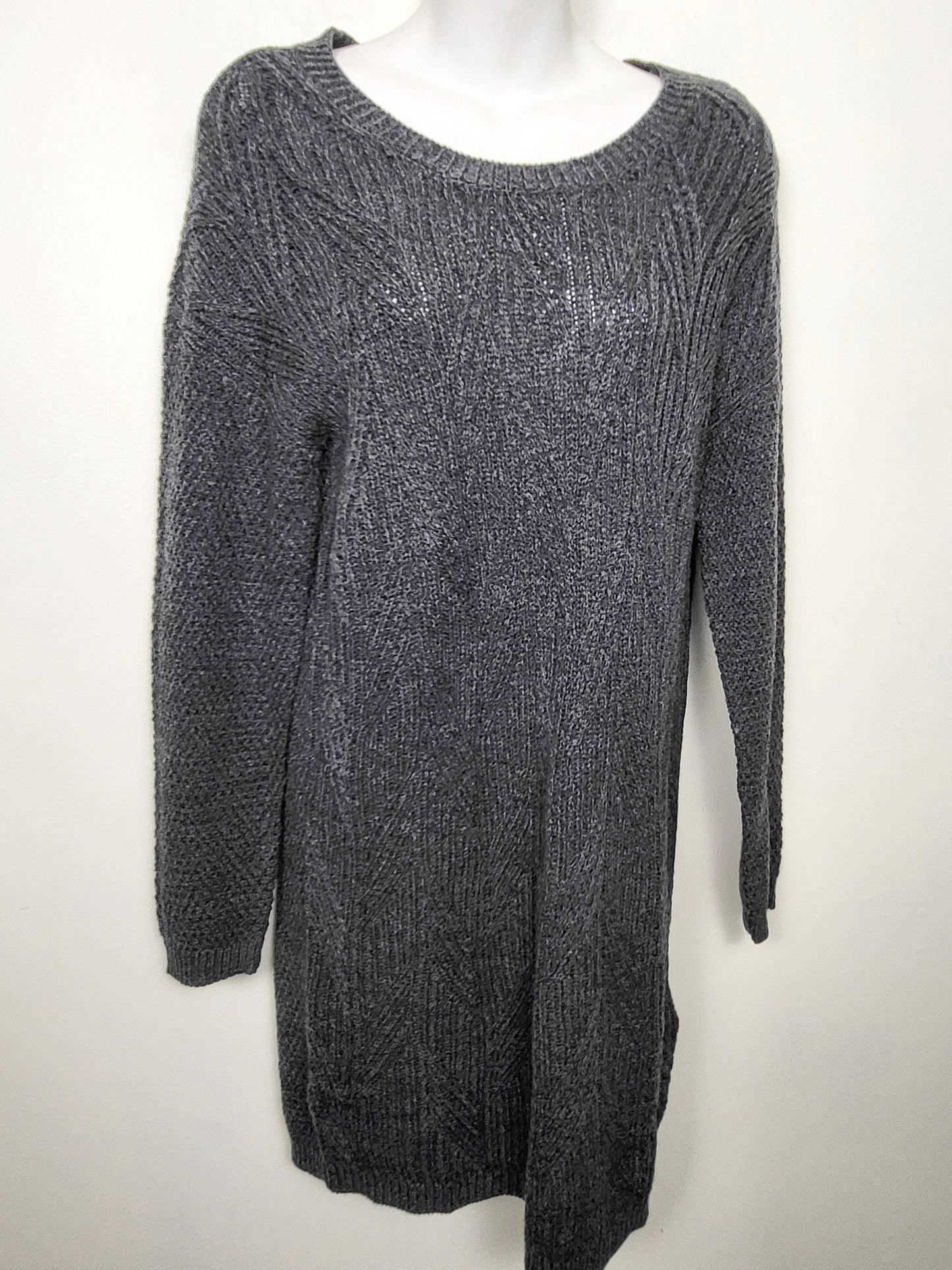 KHW2 - Jacqueline de Yong grey sweater dress. Size small