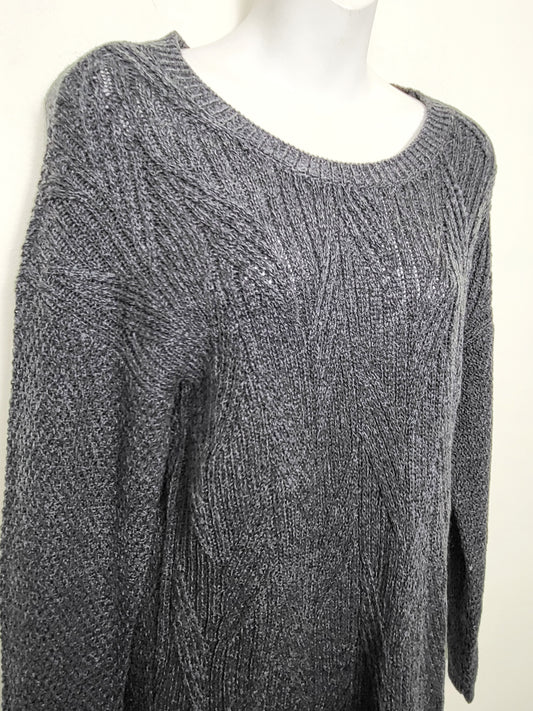 KHW2 - Jacqueline de Yong grey sweater dress. Size small