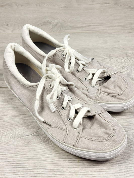 TRCA1 - Keds grey chambray lace up shoes. Size 10