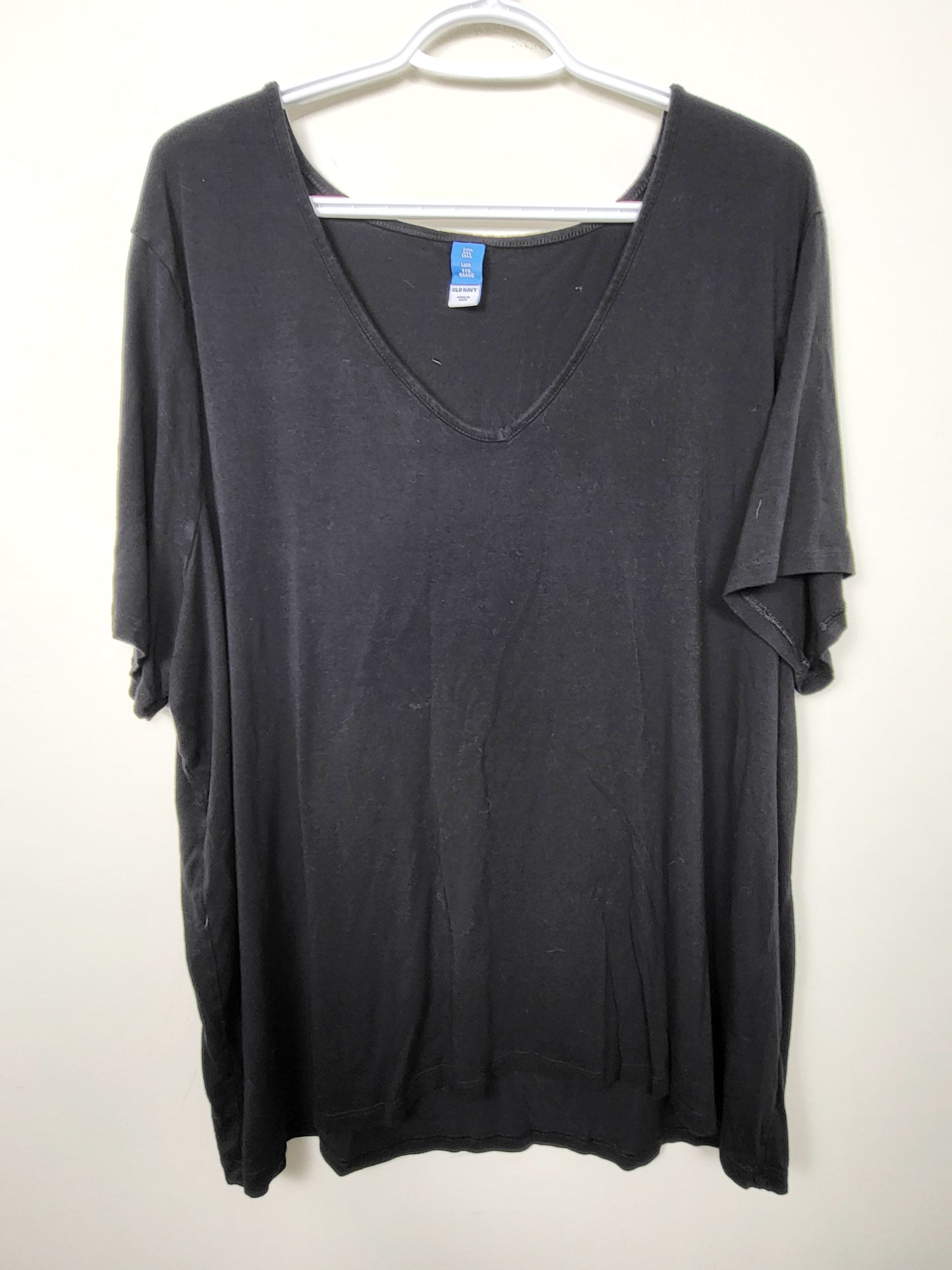 SPMP - Old Navy black Luxe t-shirt. Size XXL