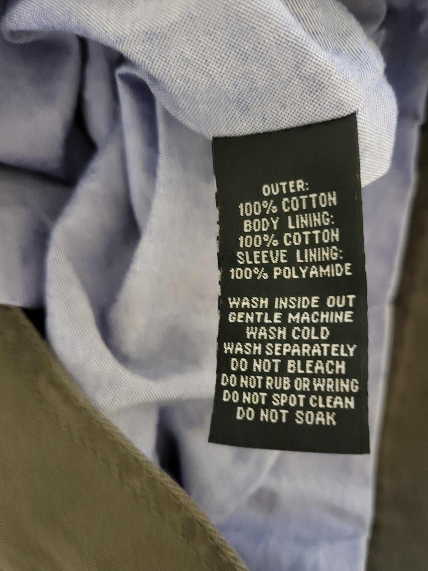 AART - Rodd and Gunn olive green Armitage jacket. Size medium