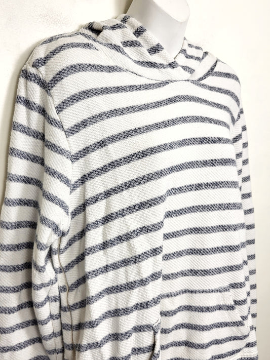Old Navy striped knit hoodie. Size Large