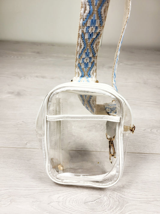 Clear PVC sling bag