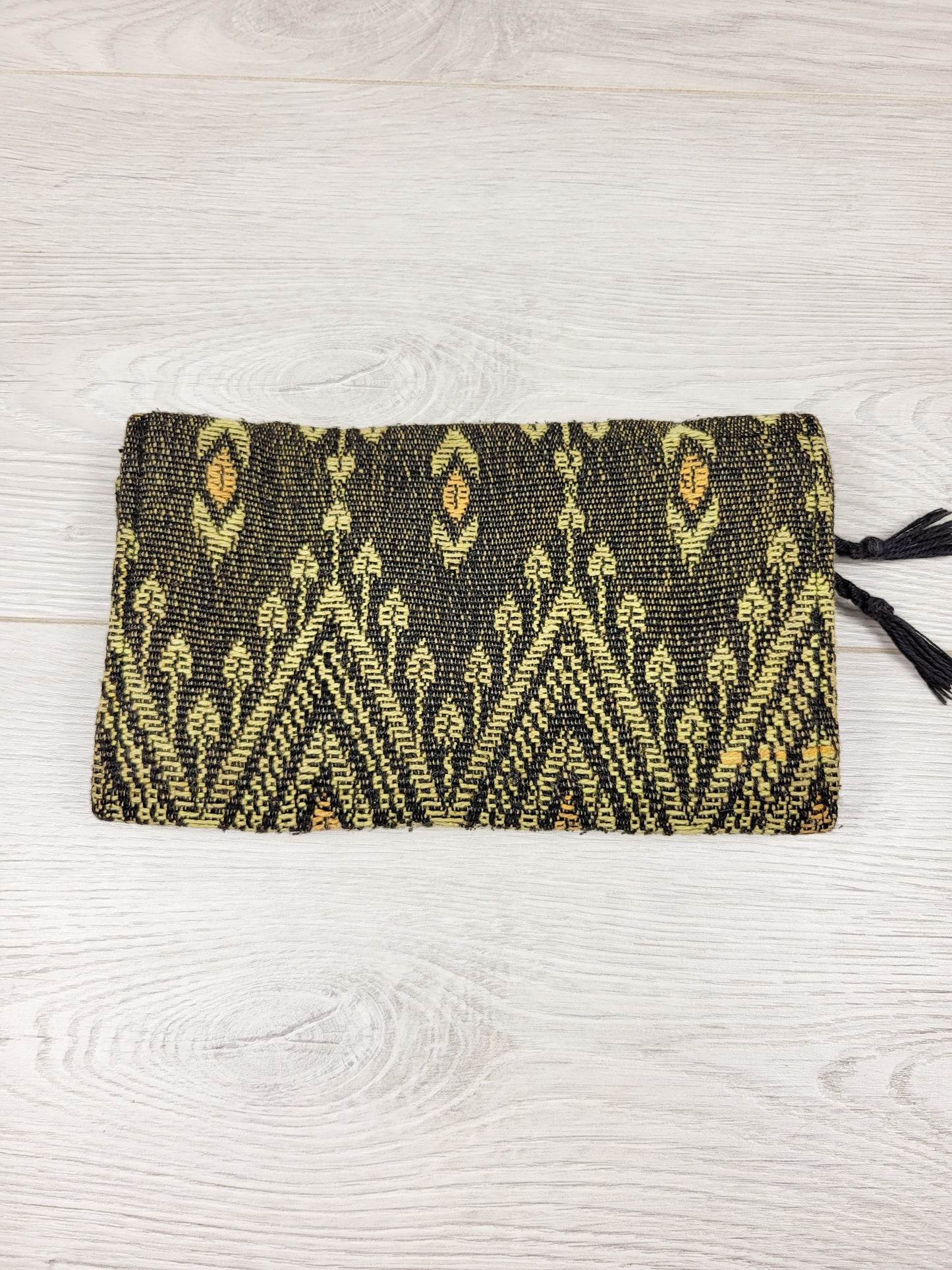 RVCA textile "Diamond Traveler" clutch