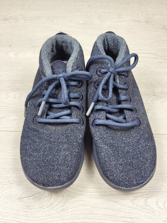 Allbirds navy wool hightop shoes. Ladies size 6