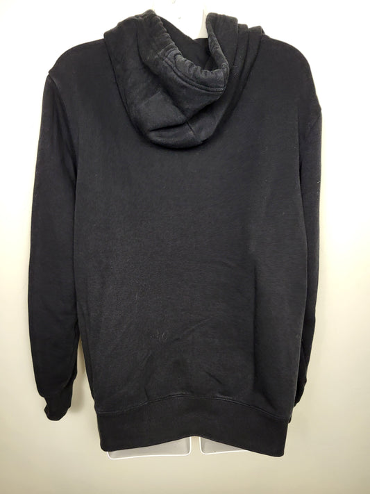 Tentree black mountain logo pullover hoodie. Men's medium / ladies large