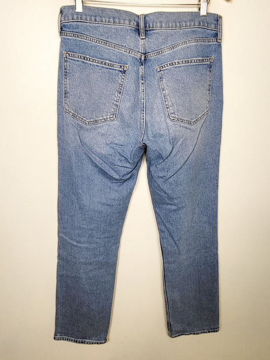 Gap 90s Striaght High Rise jeans. Size 12 regular