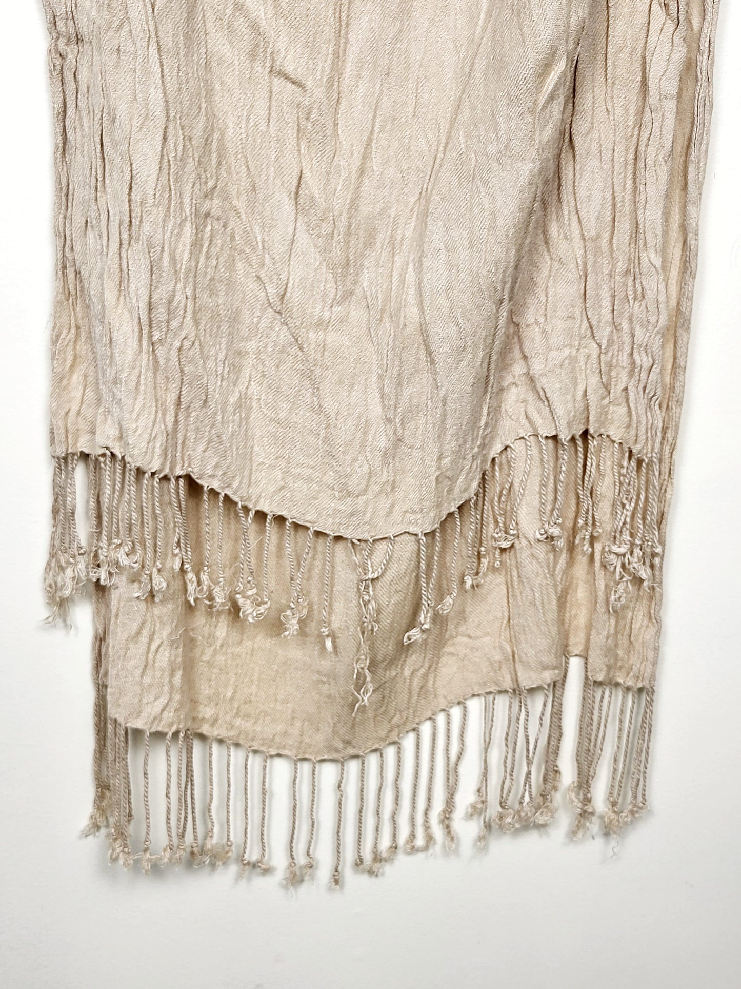 Beige scarf / shawl