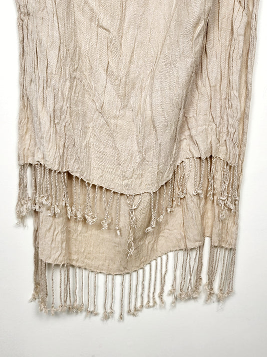 Beige scarf / shawl