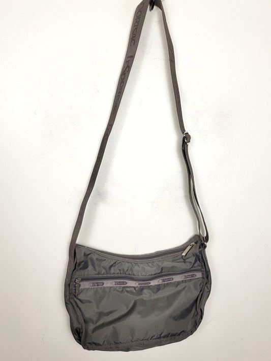 LeSportsac grey Classic Hobo nylon shoulder bag