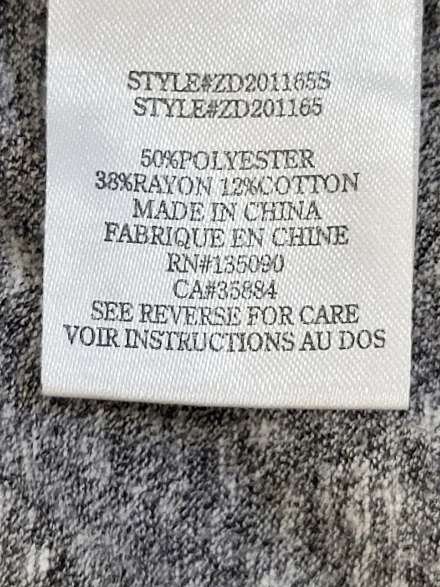 Z Supply heathered grey dress "Tulip" midi dress. Size small