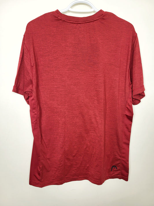 Head red active t-shirt. Size large