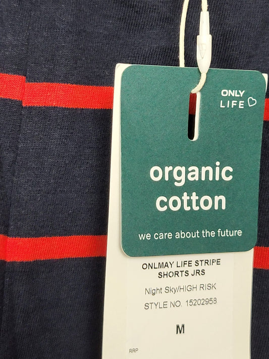 NEW - Only navy and red striped shorts. Size medium