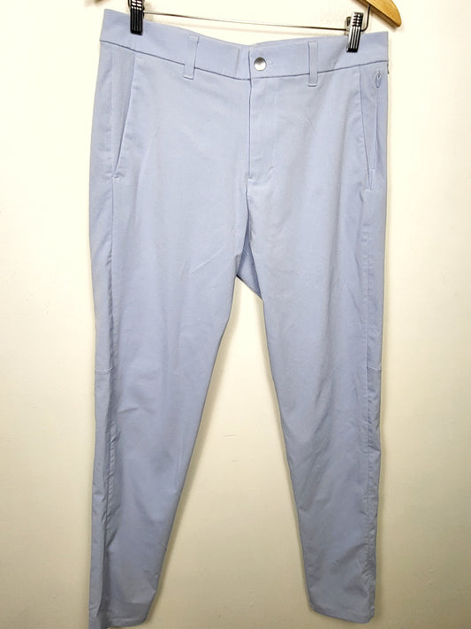 Lululemon Commission Slim-Fit Pant 34" *Ventlight in light blue. Size 33