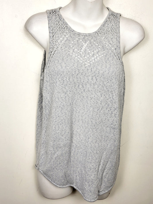 Dynamite pale blue knit sweater tank | Size SMALL