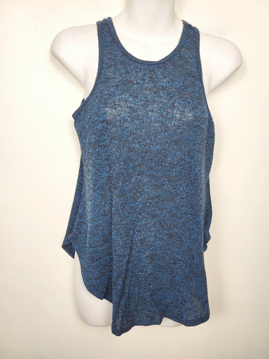 Kismet teal knit lightweight racerback sleeveless top | Size XS