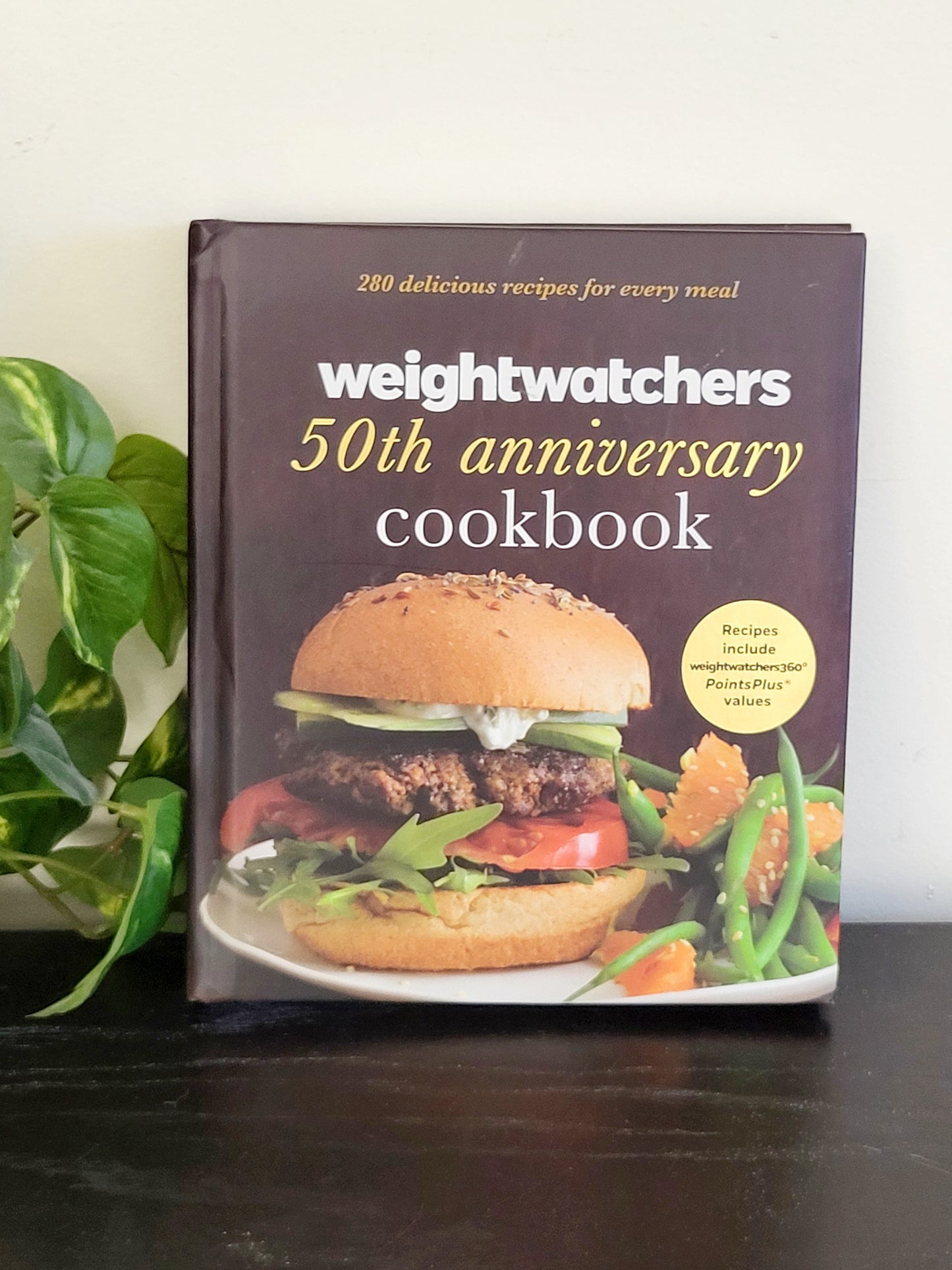 Weightwatchers 50th Anniversay Cookbook. Hardcover (sorry, no shipping)