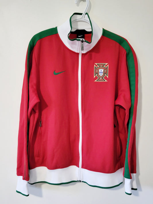 Nike Portugal 2010/2011 N98 Track Jacket - Anthem Version | Size LARGE