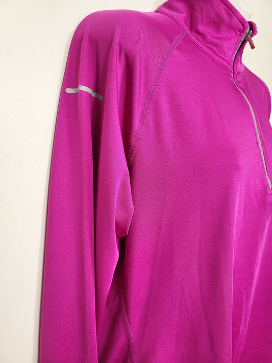 Athletic Works half zip pullover active top | Size LARGE